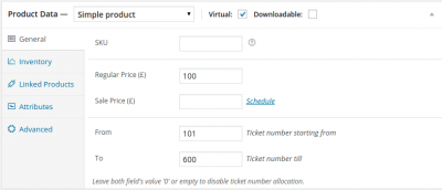 Ticketing-Website- with- WooCommerce-ticket-number