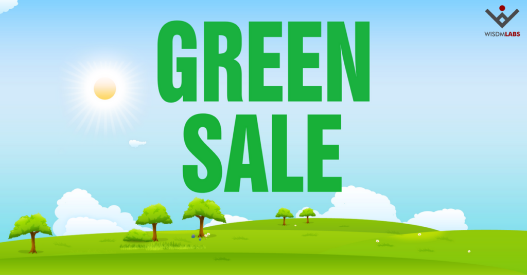 Ad words Green sale 1 3