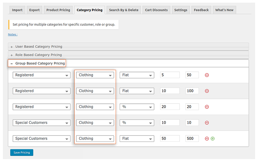 Category-based-pricing-for-Groups