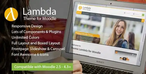 lambda moodle theme