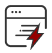 Lightning-fast website Icon