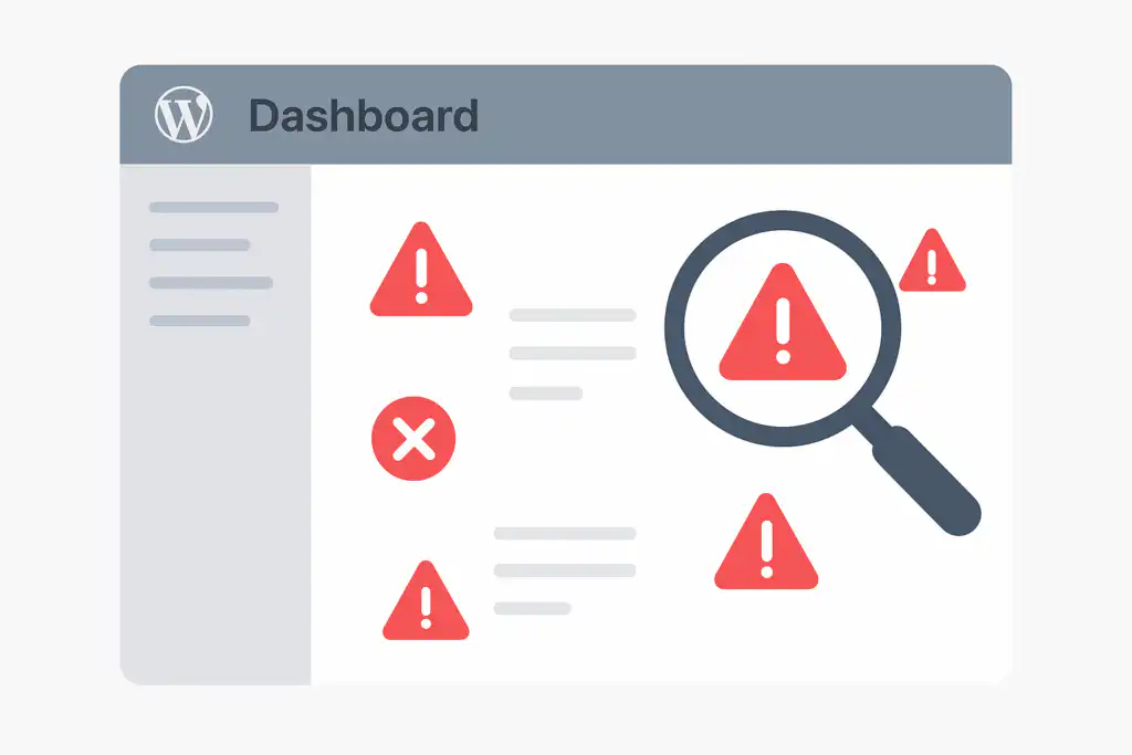 wordpress error