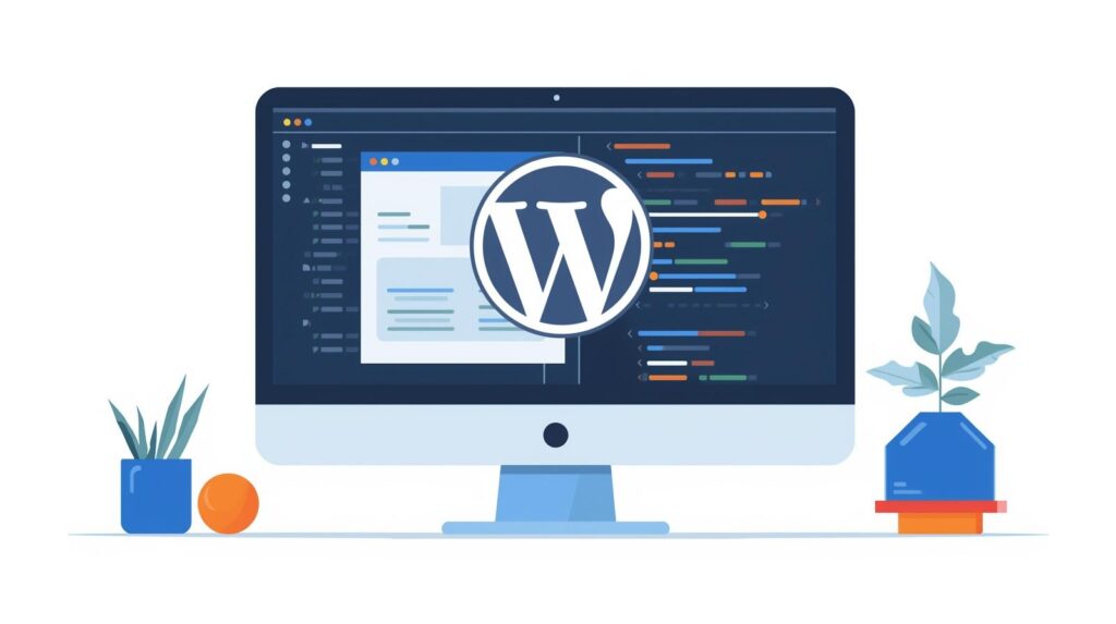 building wordpress website