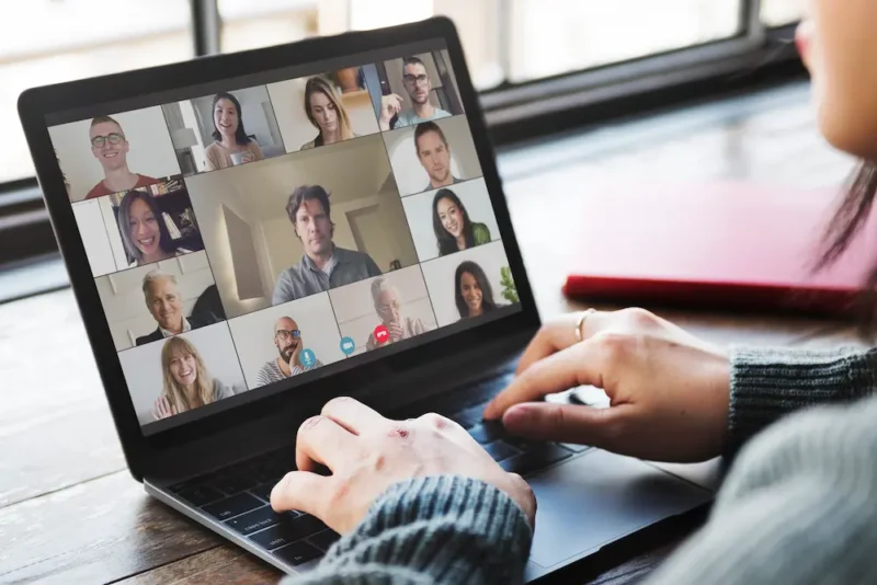 colleagues having video conference coronavirus pandemic 1 e1780997540676