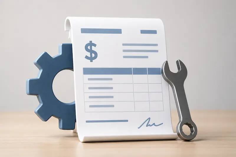 Maintenance Invoice Maintenance Invoice