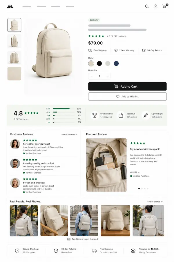 Social Proof Design Placement Social Proof Design Placement