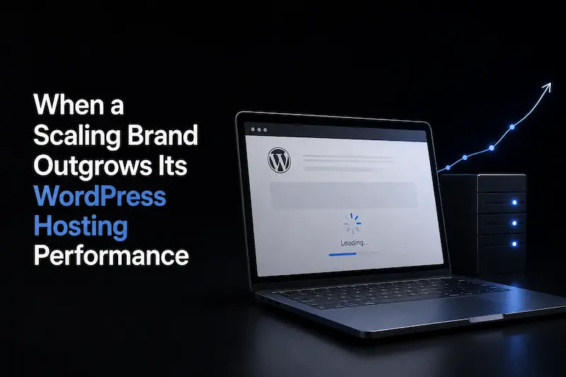 When a Scaling Brand Outgrows Its WordPress Hosting Performance